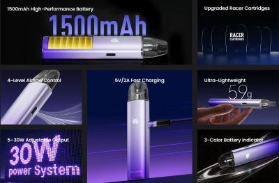 Smoant Flex NEO 1500mAh (Misty Silver)